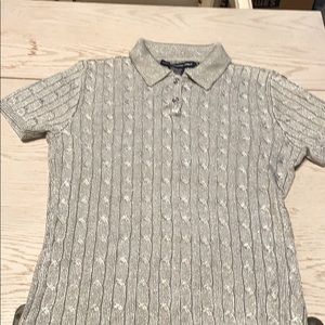 NWOT Silver Ralph Lauren Sweater Size M